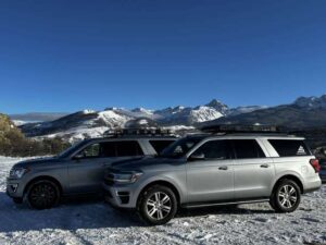Montrose to telluride private shuttle SUVs